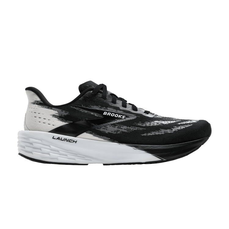 Brooks Wmns Launch 11 'Black White'
