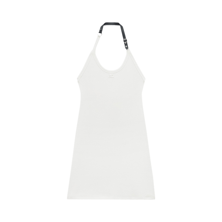 Courrèges Holistic Buckle 90's Ribs Long Dress 'Heritage White'