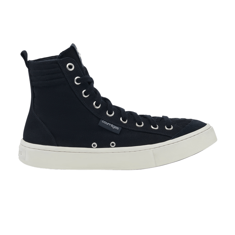 Courrèges Bitume Canvas Sneaker 'Black'