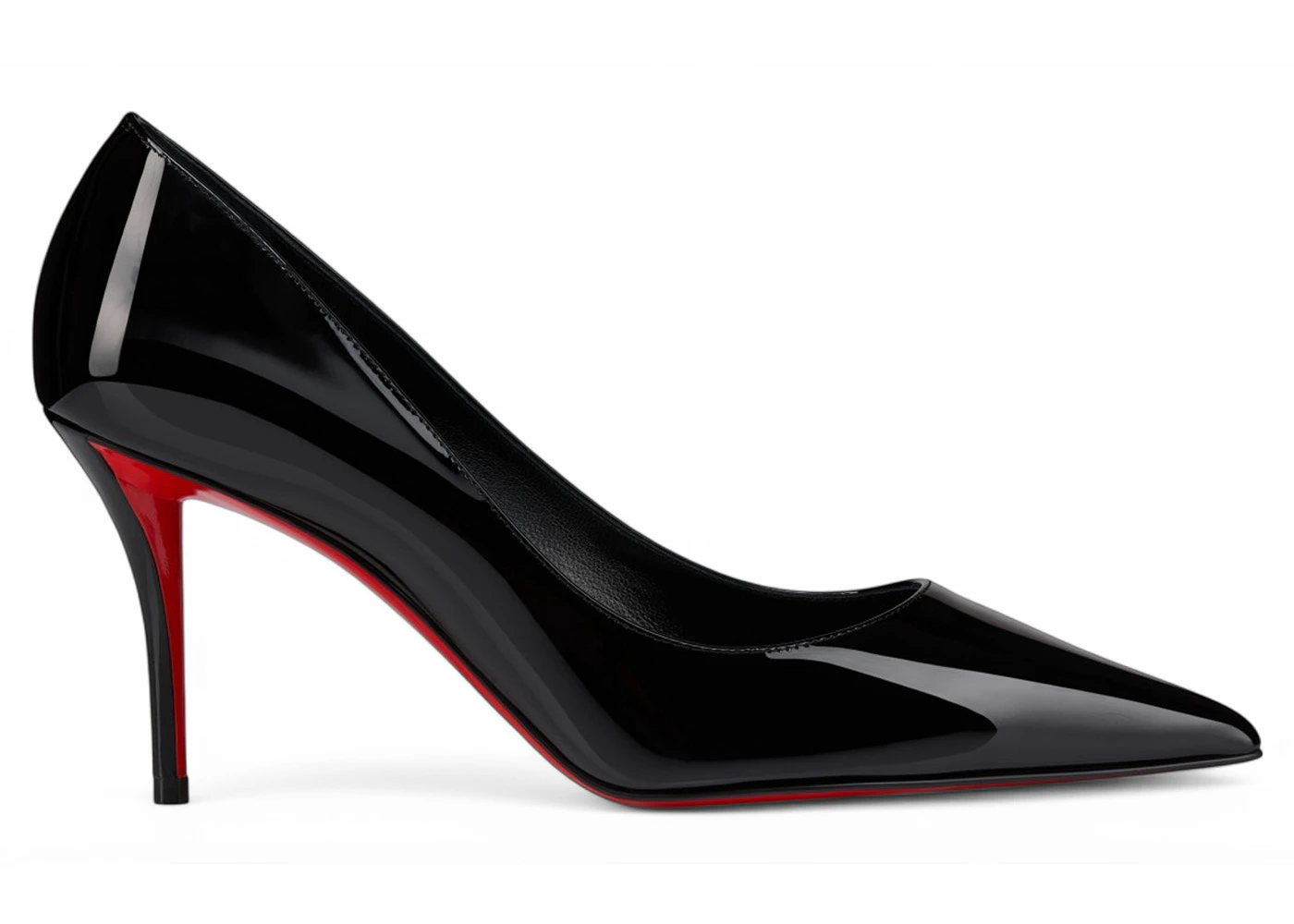 Christian Louboutin Miss Z 80mm Pump Black Patent Calf Leather