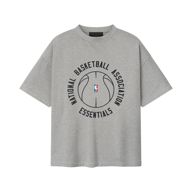 Fear of God Essentials NBA x Barkley Hendricks 90s Tee 'Concrete Heather'