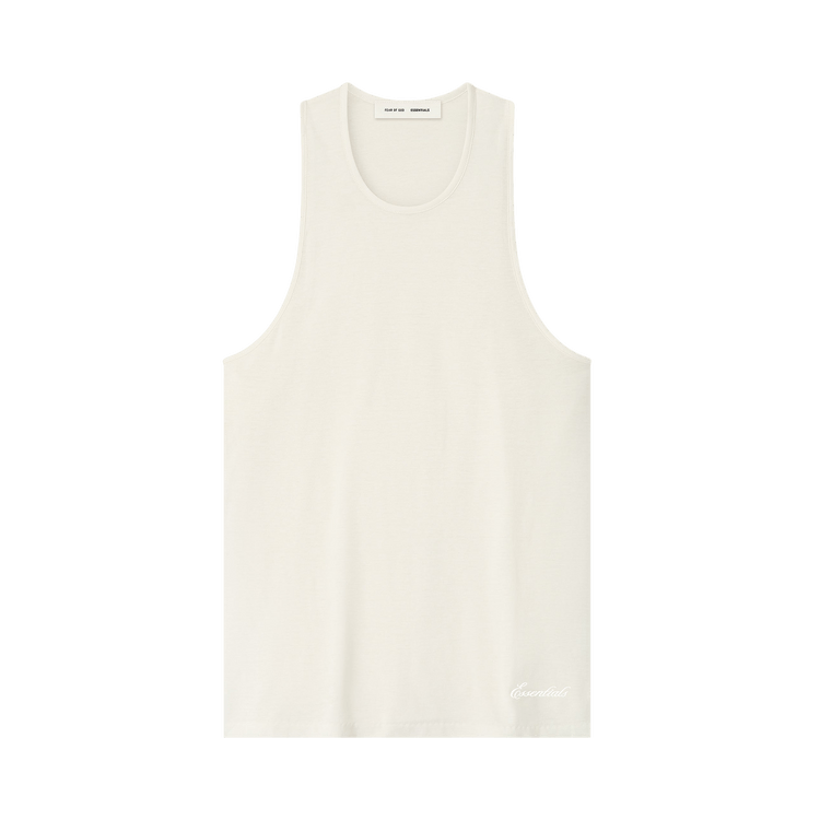 Fear of God Essentials Signature Slim Tank 'Ivory'