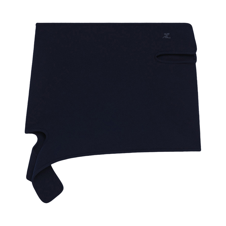 Courrèges Loop Milano Knit Mini Skirt 'Navy'