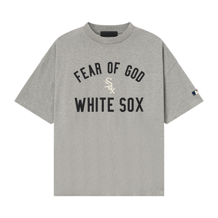 Fear of God Essentials White Sox 90s Tee 'Concrete Heather'