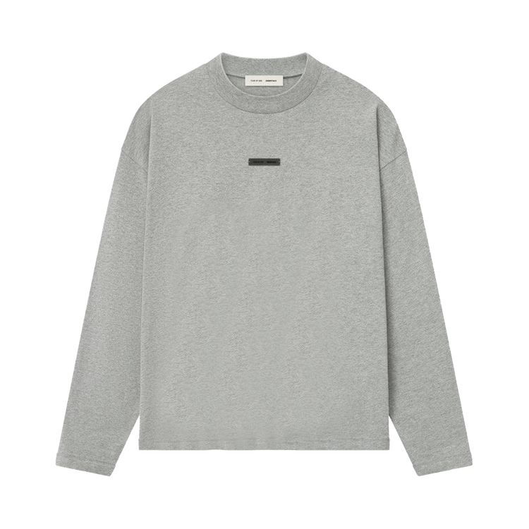 Fear of God Essentials Classic Short-Sleeve Tee 'Concrete Heather'