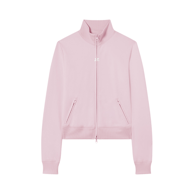 Courrèges Signature Tracksuit Jacket 'Light Pink'
