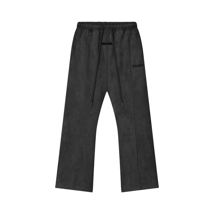 Fear of God Essentials Suede Fleece Flare Sweatpant 'Iron Grey'