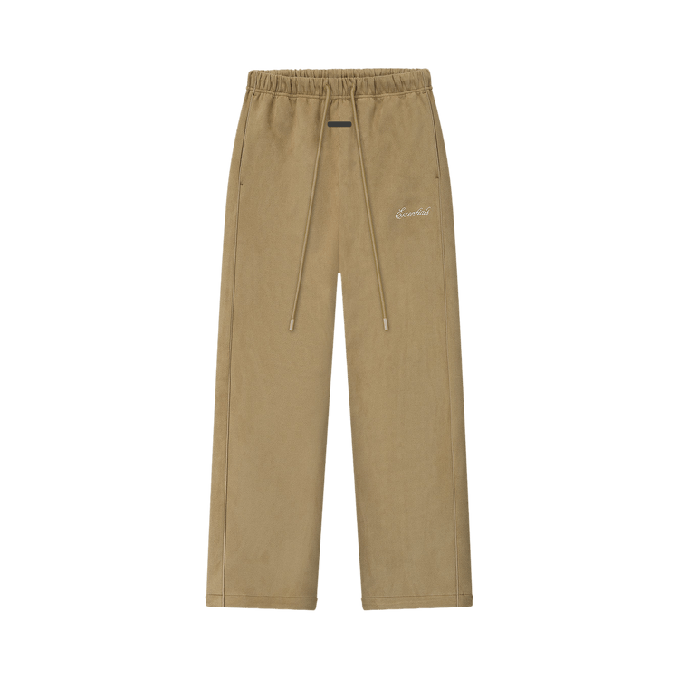 Fear of God Essentials Suede Fleece Signature Relaxed Pant 'Dune'