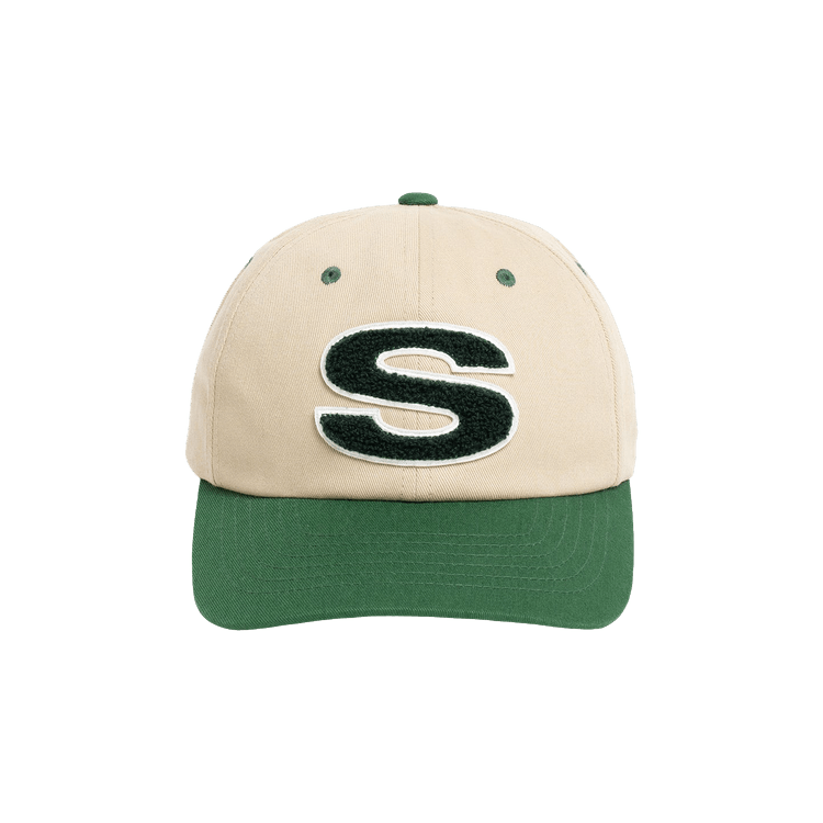Stussy Low Profile Chenille S Snapback 'Sand'
