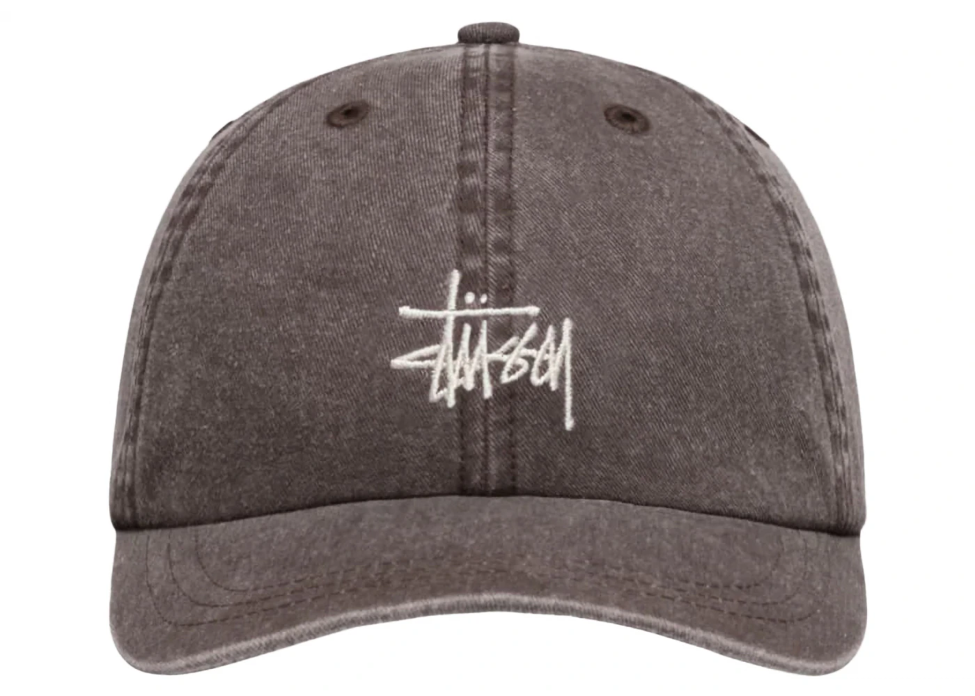 Stussy Low Pro Basic Washed Strapback Mocha
