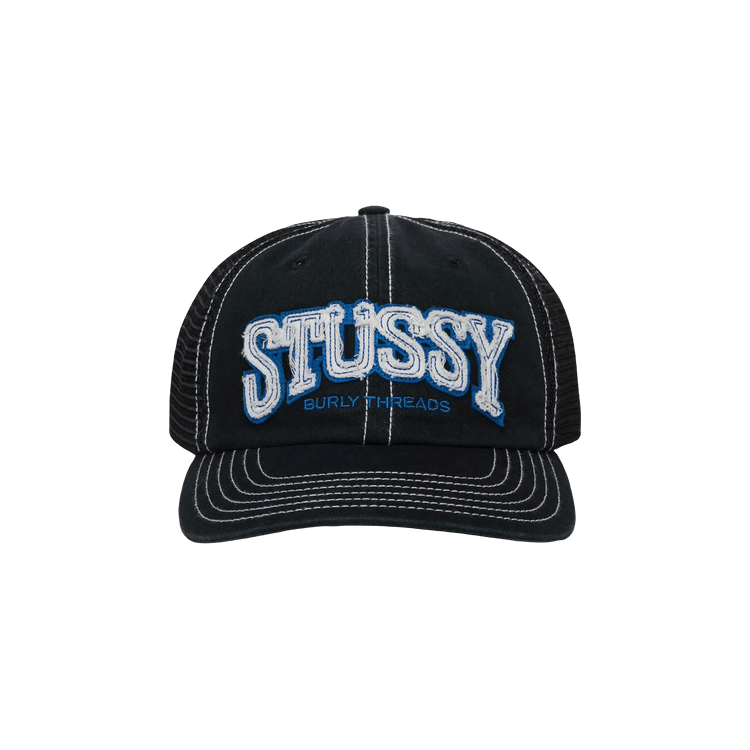 Stussy MD Burly Threads Trucker 'Black'