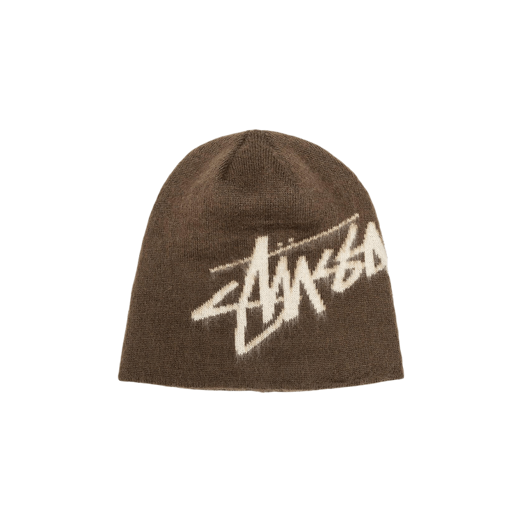 Stussy Brushed Out Stock Skullcap 'Brown'
