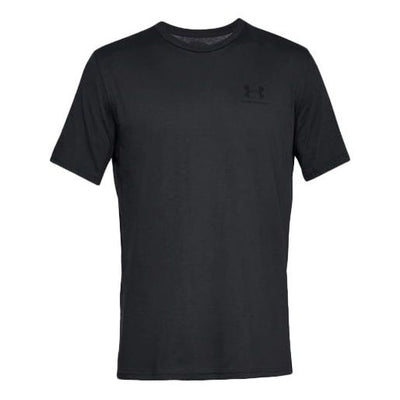 Under Armour Sportstyle Training Sports Short Sleeve Couple Style Black