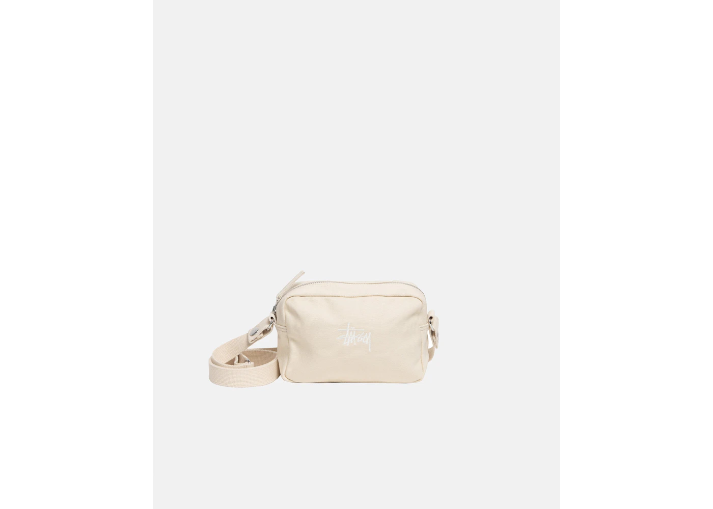 Stussy Canvas Side Pouch Natural