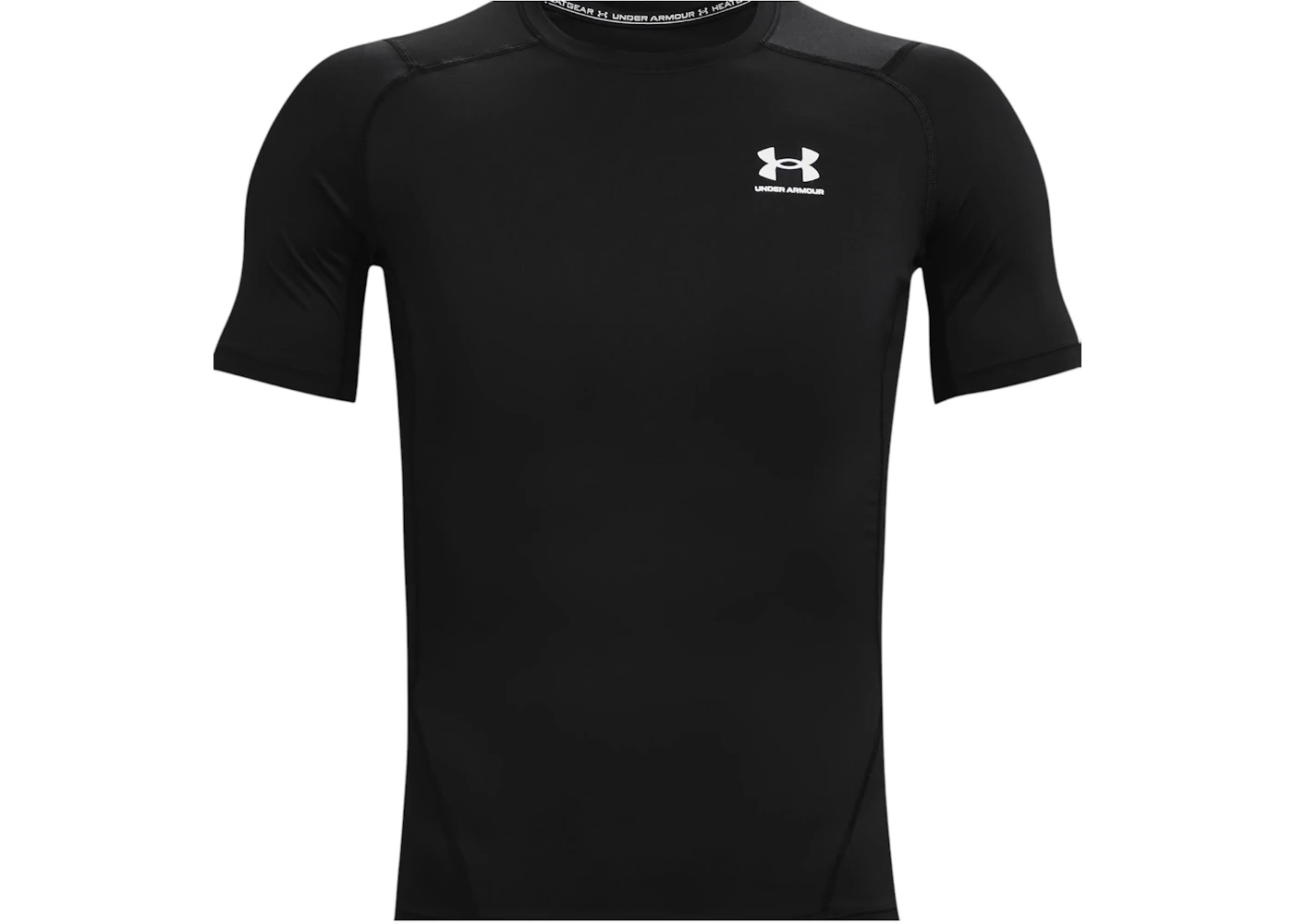 Under Armour Heatgear Compression Short Sleeve T-shirt Black/White