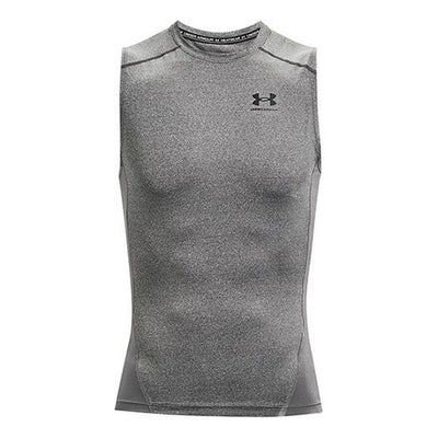 Under Armour HeatGear Sleeveless Shirt 'Carbon Heather Black'