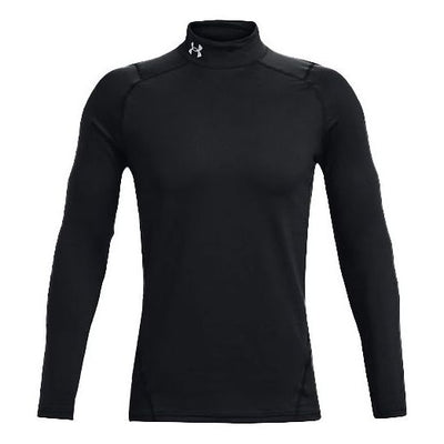 Under Armour ColdGear Fitted Mock Long Sleeve T-shirt 'Black'