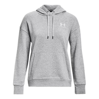 (WMNS) Under Armour Essential Fleece Hoodie 'Grey'