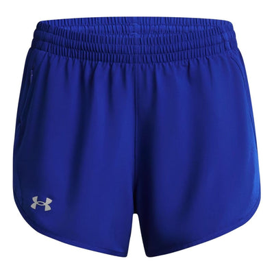 (WMNS) Under Armour Fly-By 3" Shorts Asia Sizing 'Royal Reflective'