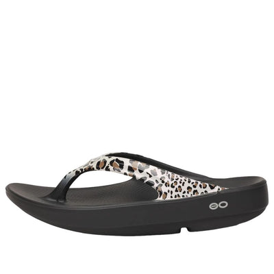 (WMNS) Oofos OOlala Sandal 'Leopard'