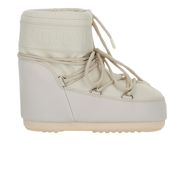 Moon Boot Icon Rubber Low Boot 'Cream'