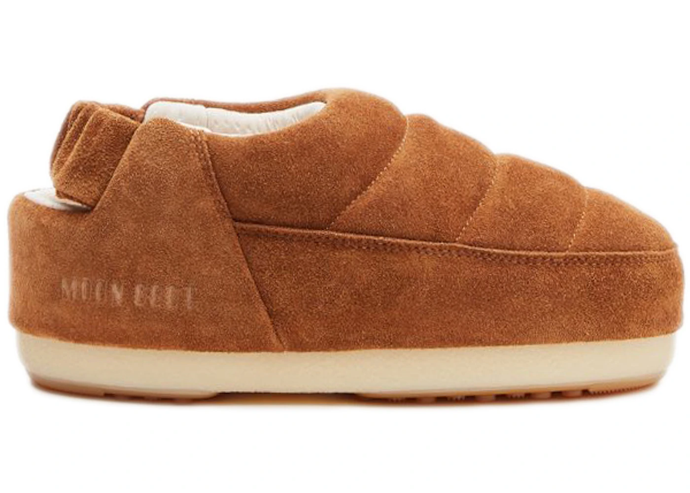 Moon Boot Evolution Suede Sandal Tan