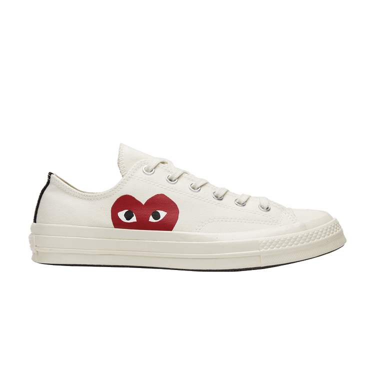 Comme des Garçons Play x Converse Chuck 70 Low 'Milk'