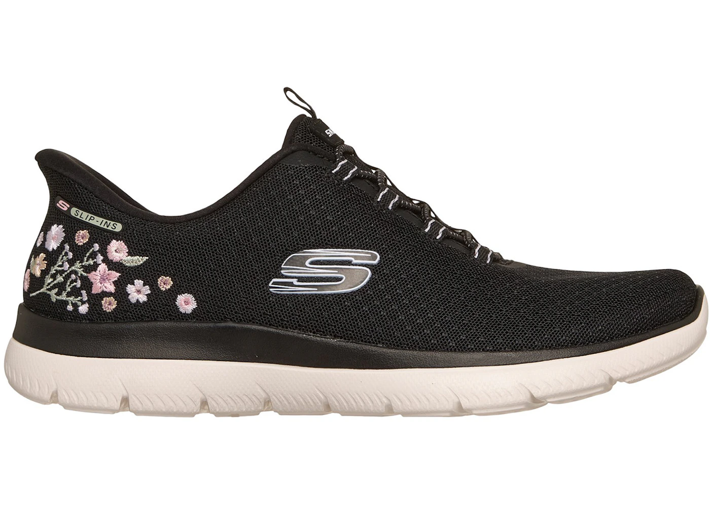 Skechers Slip-ins Summits Spring Blossom Black (Women's)
