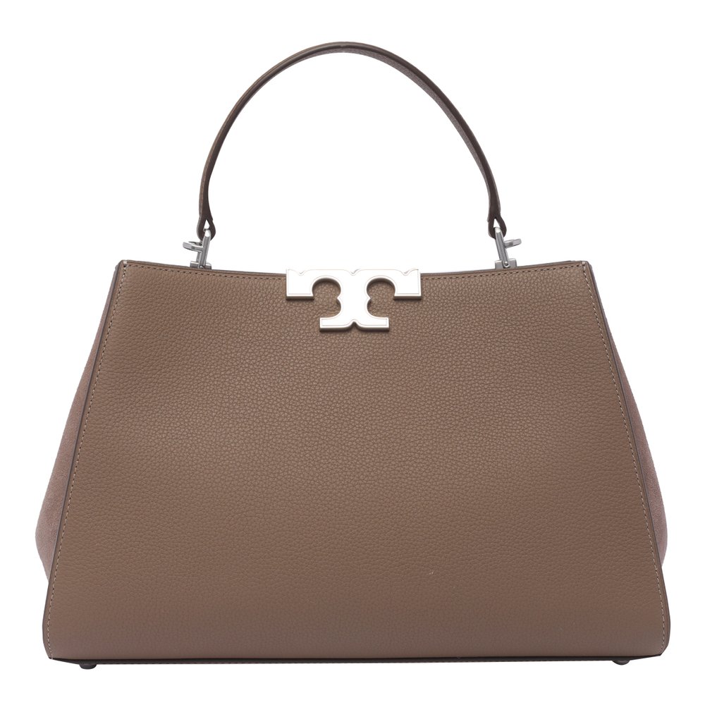 Tory Burch Eleanor Logo Plaque Top Handle Bag