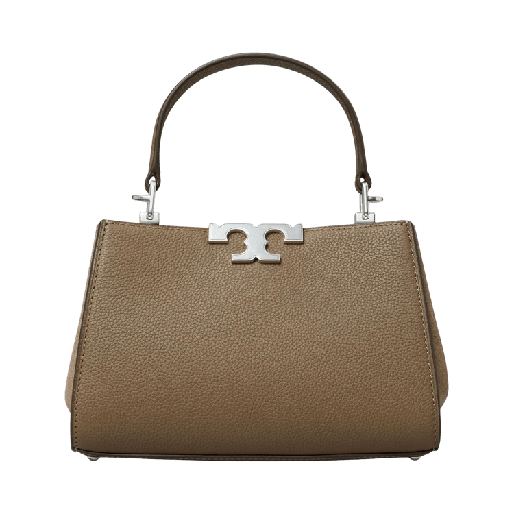 Tory Burch Eleanor Pebbled Mini Satchel 'Wild Mushroom'