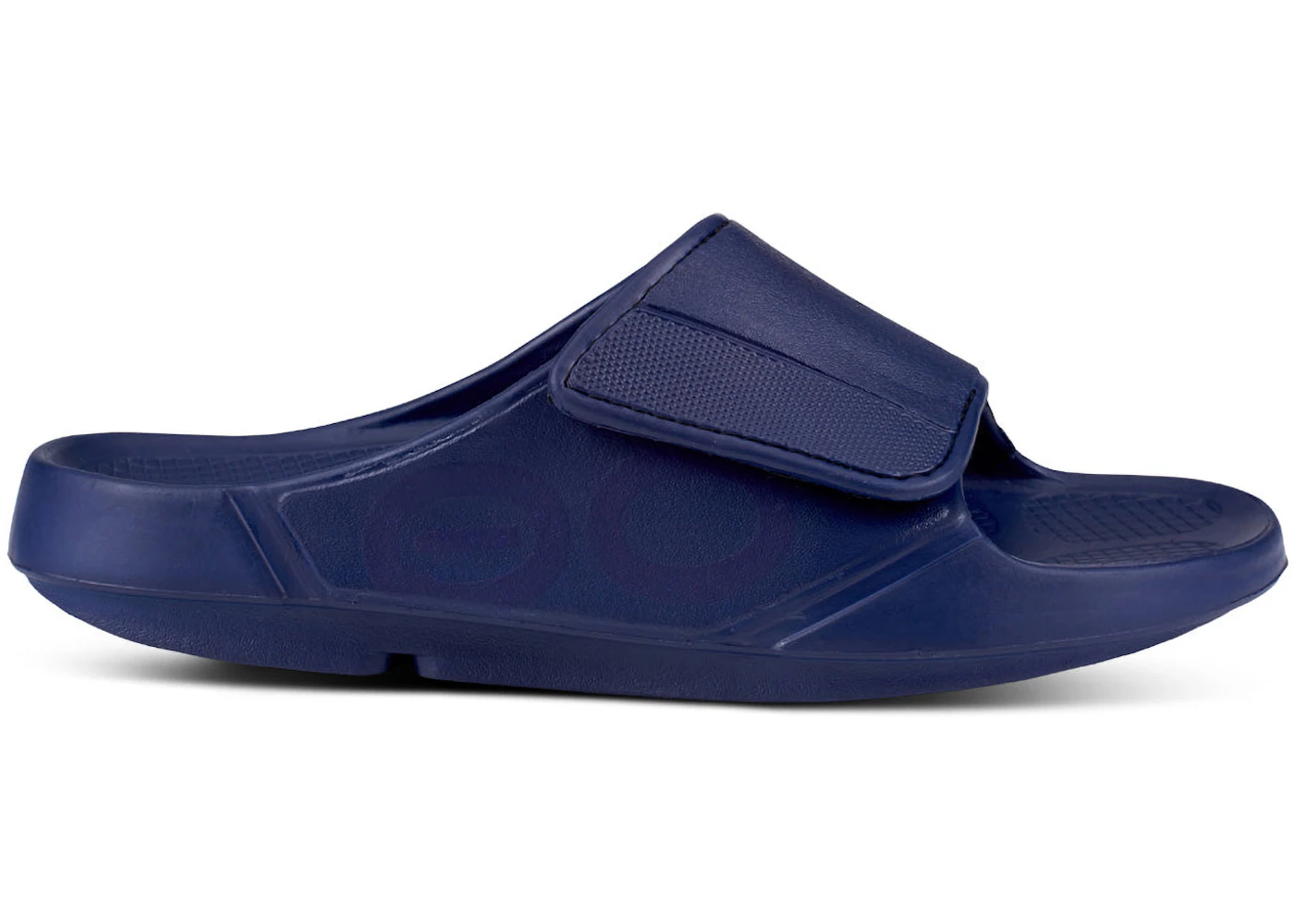 OOFOS OOahh Sport Flex Slide Navy