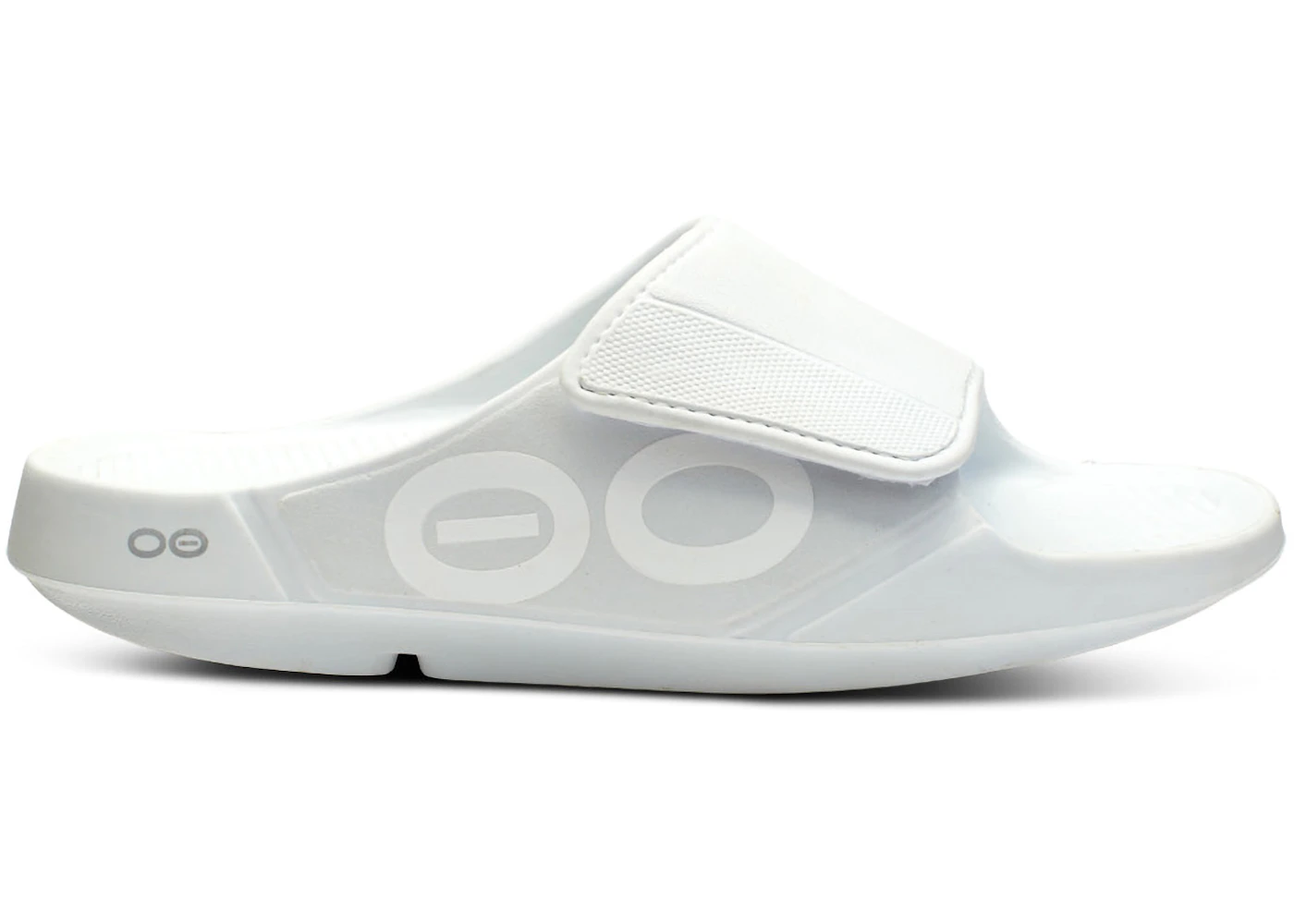 OOFOS OOahh Sport Flex Slide White