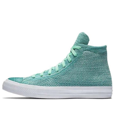 Converse Chuck Taylor All Star X Nike Flyknit High 'Green Blue'