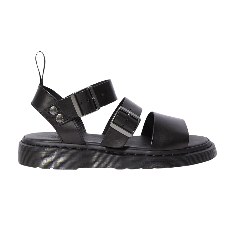 Dr. Martens Gryphon Brando Leather Gladiator Sandals 'Black'