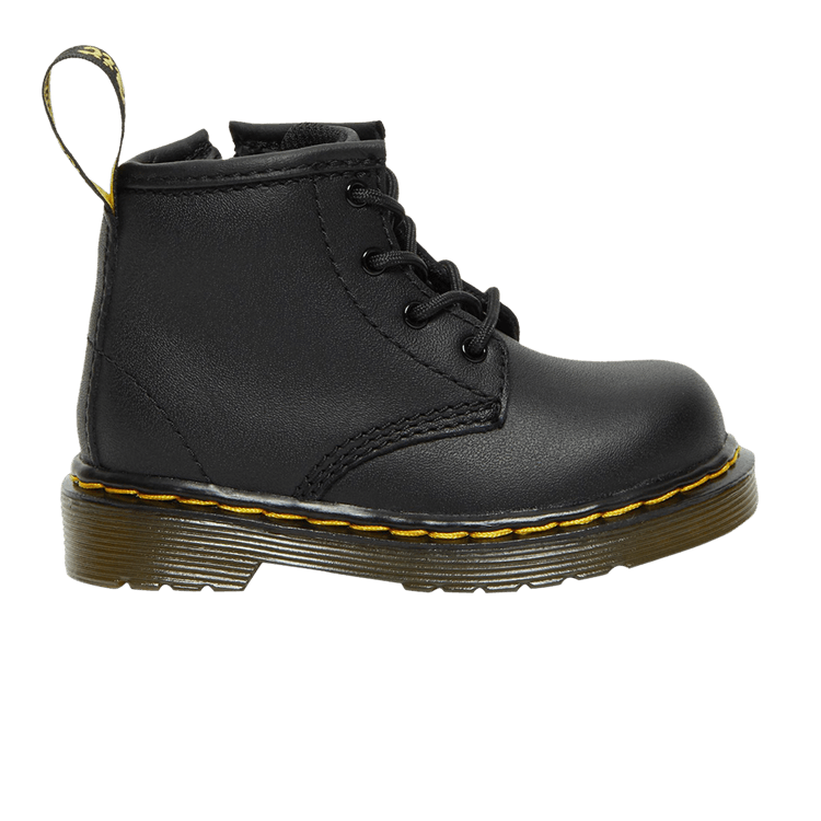 Dr. Martens 1460 Softy T Leather Lace Up Boot Toddler 'Black'