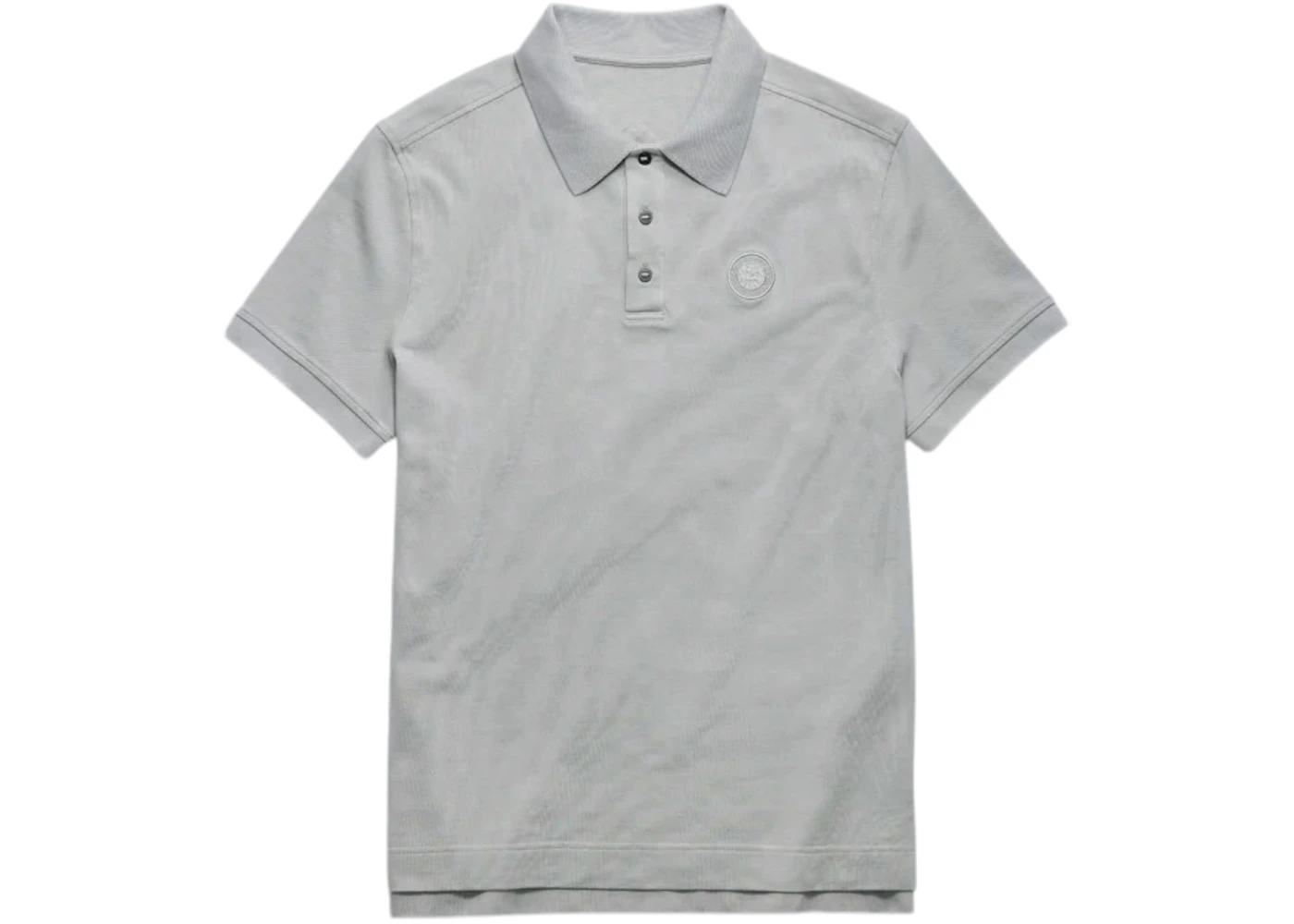 Canada Goose Beckley Tonal Disc Polo Grey