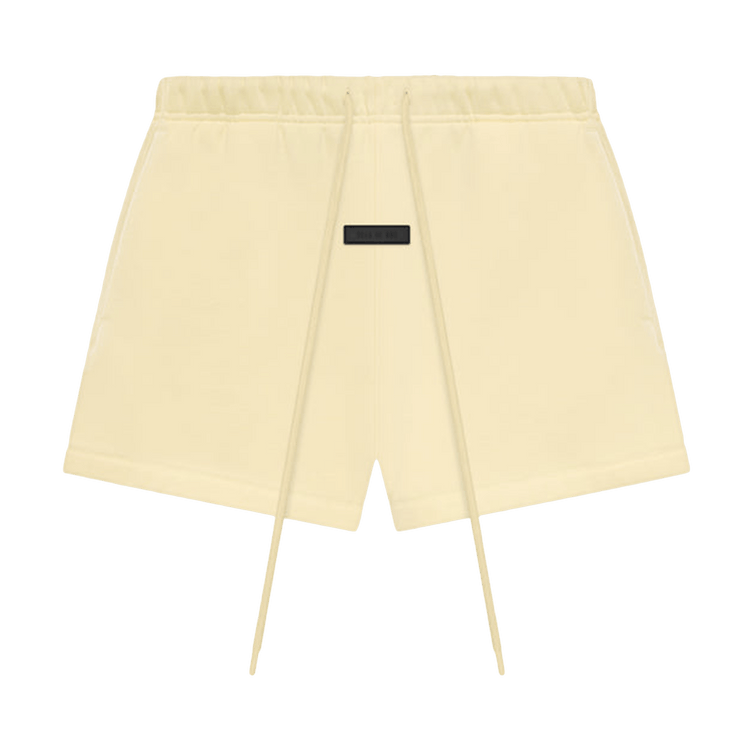 Fear of God Essentials Fleece Running Short 'Garden Yellow'