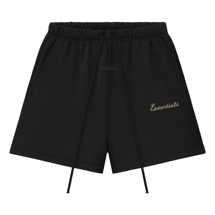 Fear of God Essentials Classic Fit Shorts 'Faded Black'