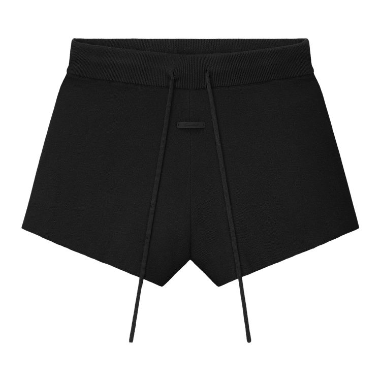 Fear of God Essentials Rib Knit Short 'Vintage Black'