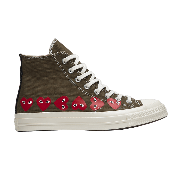 Comme des Garçons Play x Converse Chuck 70 Hi Top 'Multi Heart'