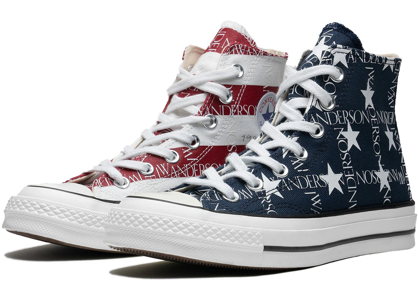 Converse Chuck Taylor All Star 70 Hi JW Anderson Split Flag