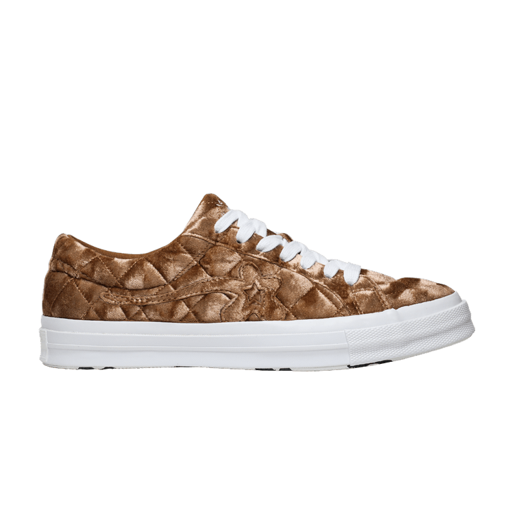 Golf Le Fleur x Converse One Star 'Quilted Velvet Brown'