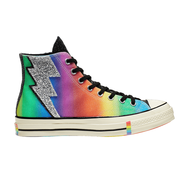 Converse Chuck 70 Hi 'Pride Shimmering Black Rainbow'