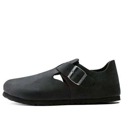 Birkenstock London Oiled Leather 'Black'