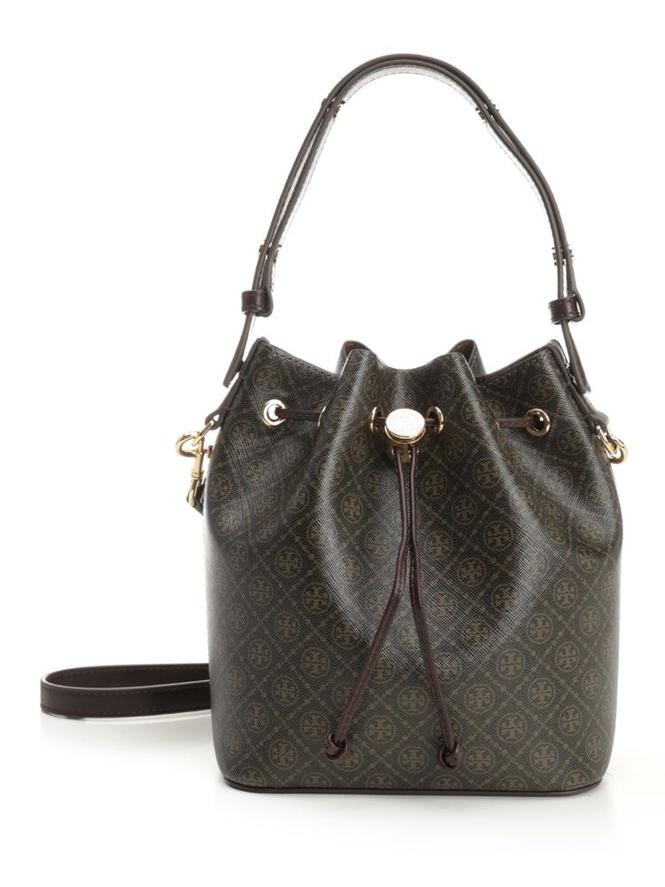 Tory Burch T Monogram Bucket Bag