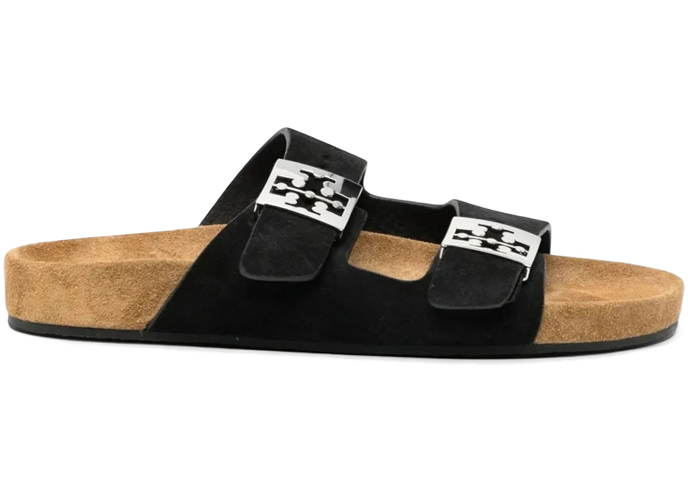 Tory Burch Mellow Slide Sandals Perfect Black (Women's)