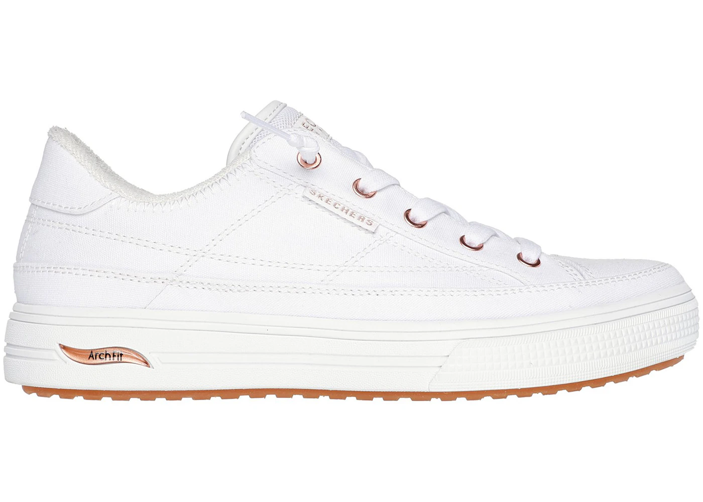 Skechers Arch Fit Arcade Meet Ya There White (Women's)