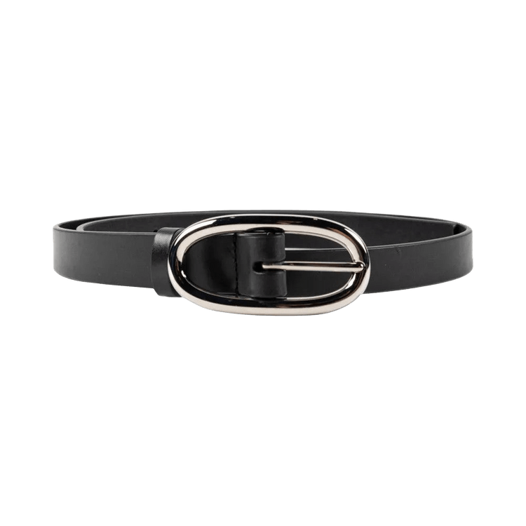 Tory Burch Pierced Belt 'Black Silver'
