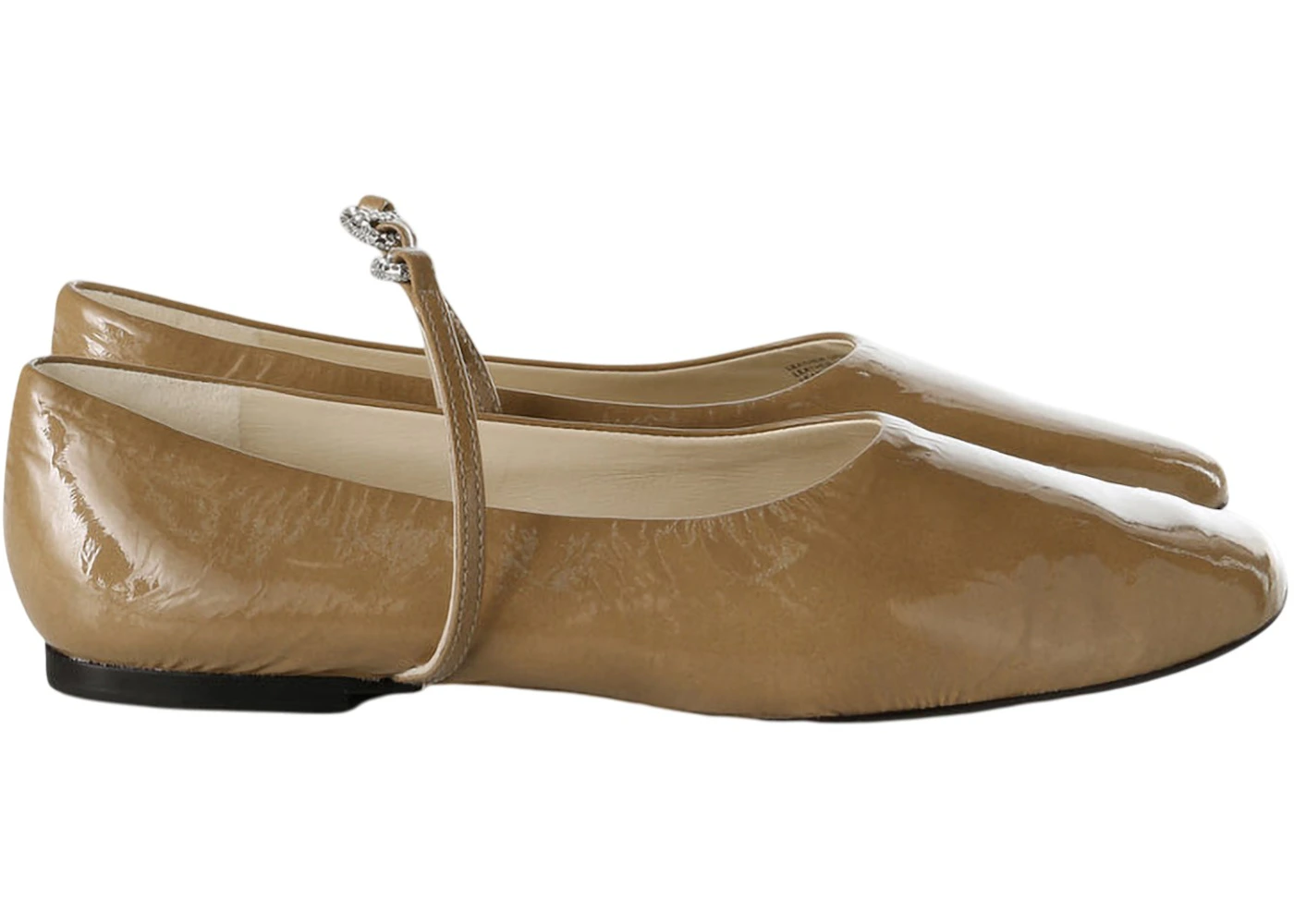 Tory Burch Gemini Link Mary Jane Ballet Chateau Grey Pave (Women's)