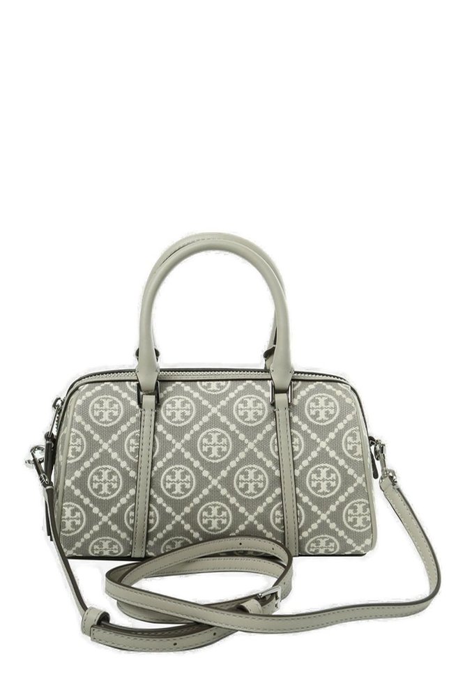 Tory Burch T Monogram Utility Mini Barrel Bag